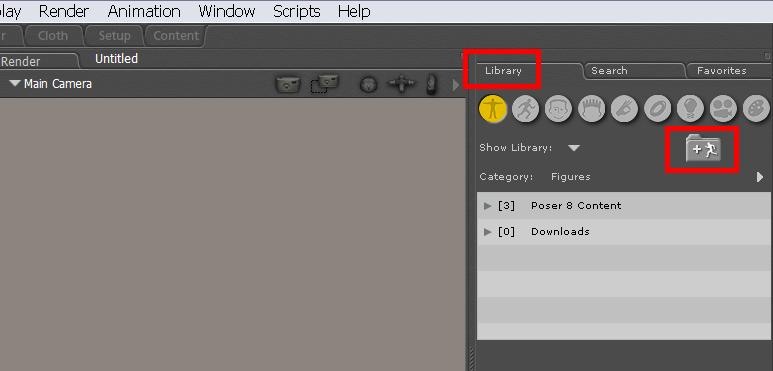 ADD RUNTIME TO LIBRARY in POSER